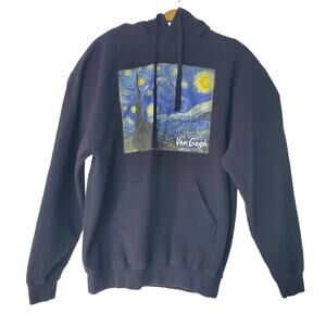 Black Hoodie Sweater - Size L